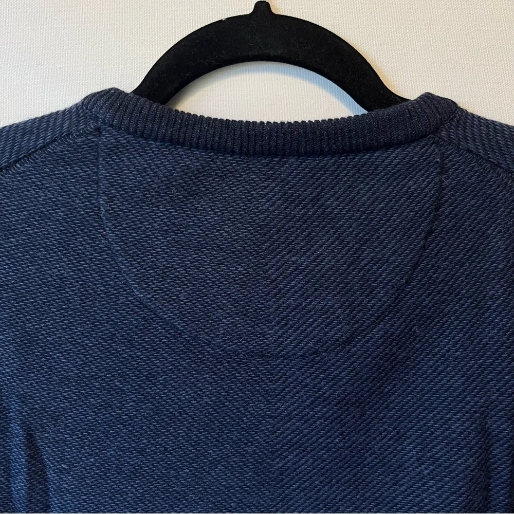 Jos A Bank Reserve Sweater XXL Blue V-neck Wool Cashmere blend Mens pullover - Picture 7 of 7